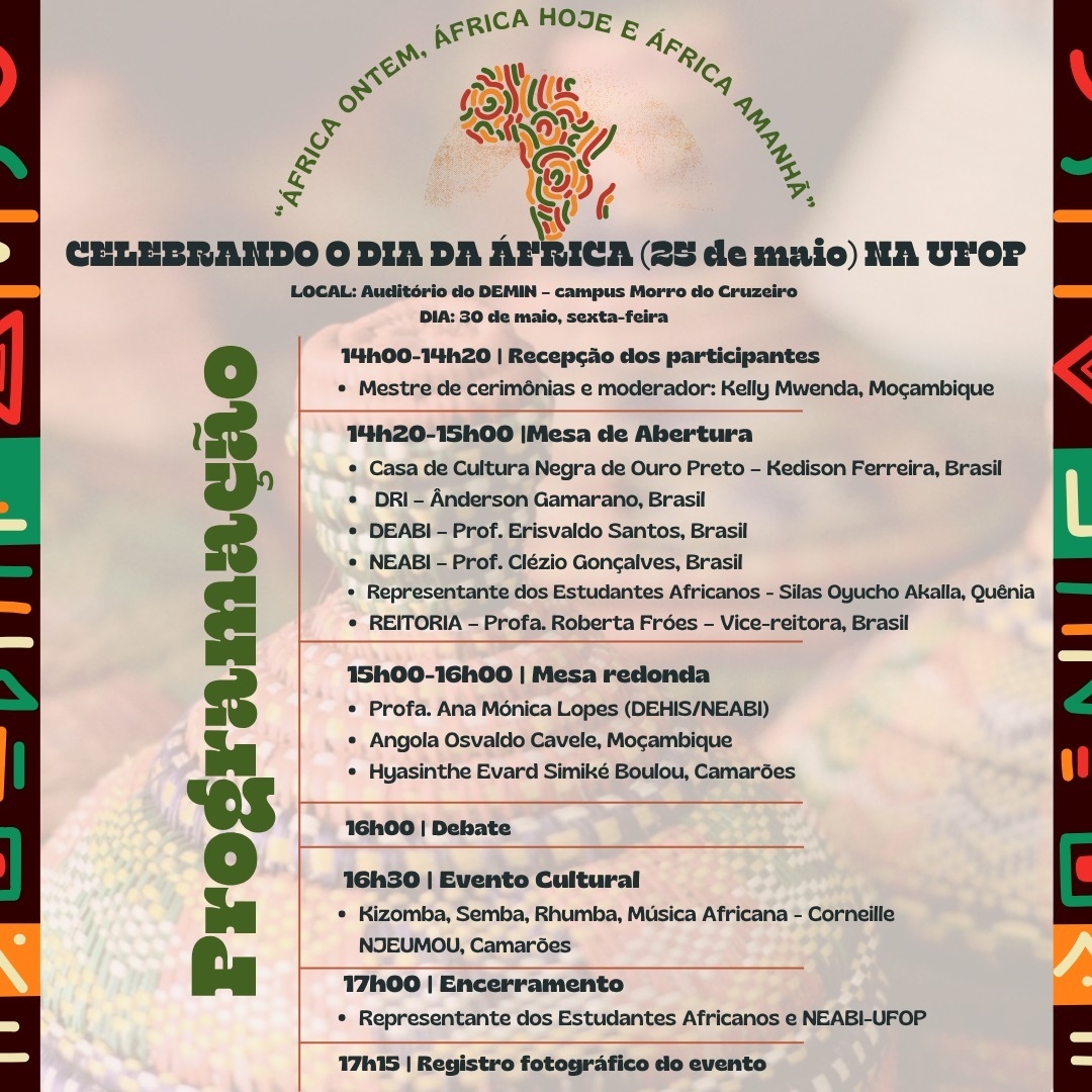 programação dia de africa